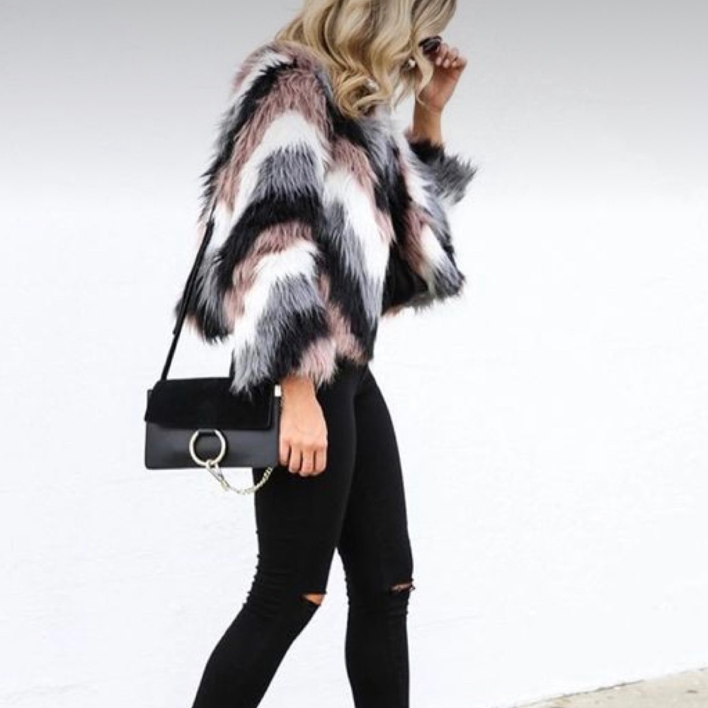 Faux Fur Jacket